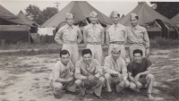 Soldiers at Camp McCoy, August, 1942 [Courtesy of Fumie Hamamura]