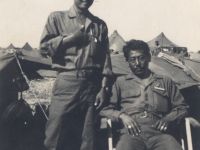 Bernard Akamine , Masanobu Oyadomari, taken in Ghedi, Italy [Courtesy of Bernard Akamine]