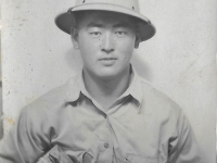 Shigeru Inouye at Schofield Barracks, Hawaii, April 1942. (Courtesy of Clinton K. Inouye)