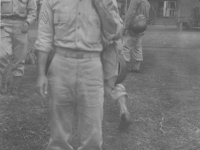 Eddie Miyake at Camp Shelby, Miss -1943. [Courtesy of Elaine Kishinami Tadaki]