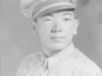 To Eddie & Loretta - Always, Bob. Edward Kishinami's youngest brother - July, 1943.  [Courtesy of Elaine Kishinami Tadaki]