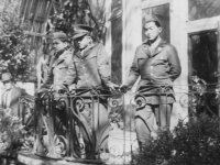 Taken Oct. 4, 1942 at Como Park of the right wing of the Conservatory, St. Paul, Minn.  [Courtesy of Jan Nadamoto]