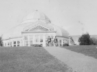 October 4, 1942 at Como Park as soon as we entered entrance.  [Courtesy of Jan Nadamoto]