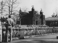 A picture of Monkey Island at the Zoo  Livingston Park, Jackson, Miss.-March 28, 1943.  [Courtesy of Jan Nadamoto]