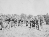 3rd squad of our platoon Oct. 1942.  [Courtesy of Rocky Nakahara]