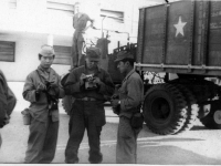 Yamamoto, Kenji Torigoe? - 100th soldiers get ready to take pictures on their way through Italy [Courtesy of Robert Arakaki]