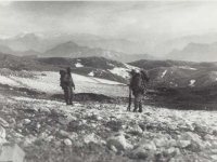 Stanley Hamamura and Richard Hamada on way to San Michele [Courtesy of Fumie Hamamura]