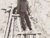 Stanley Hamamura at Camp McCoy in 1942. [Courtesy of Fumie Hamamura]