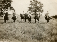 Cowboys in Wis Hills (Courtesy of Joyce Walters)