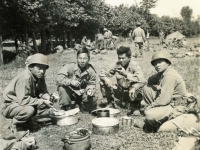 May 23, 1945. Ghedi, Italy. [Courtesy of Carol Inafuku]