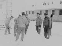 Group of soldiers in the snow. Sonsei Nakamura [Courtesy of Sonsei Nakamura]