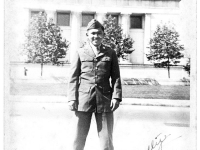 Tokuji Ono in dress uniform during a furlough [Courtesy of Leslie Taniyama]