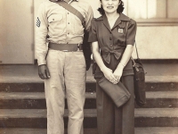 Calvin Shimogaki with wife Ethel. (Courtesy of Alvin Shimogaki)