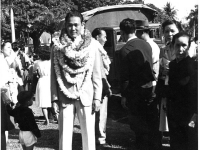 Gary Uchida during his induction ceremony. [Courtesy of Janice Uchida Sakoda]